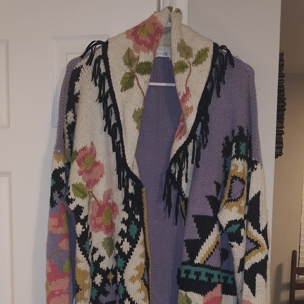 Jennifer Reed knitted sweatet